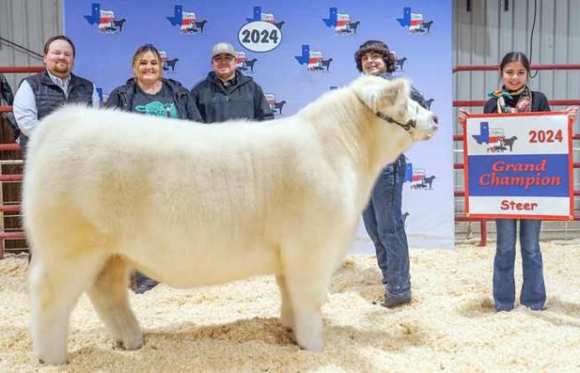 ZAYDEN FALCON, Grand Champion Steer