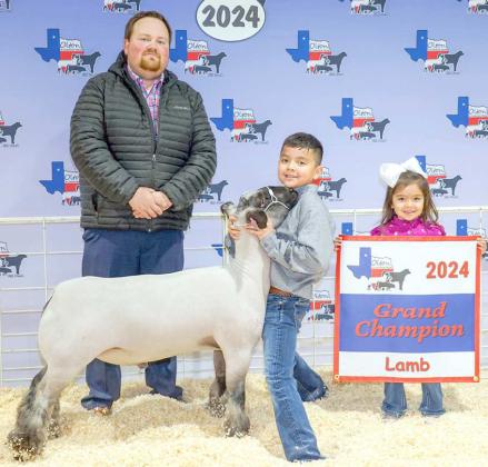AZAIAH VEGA, Grand Champion Lamb