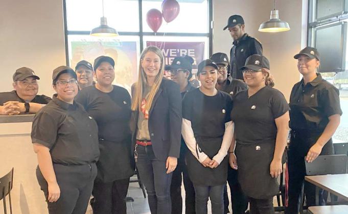 LITTLEFIELD TACO BELL is open for business. Meet the staff. (Submitted Photo)