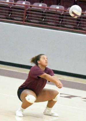 Lady Cats get after it during two-a-days