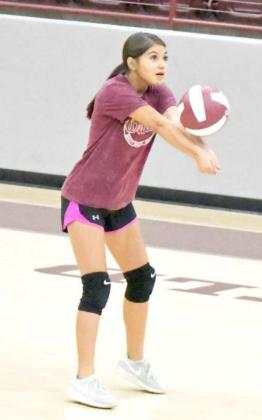 Lady Cats get after it during two-a-days
