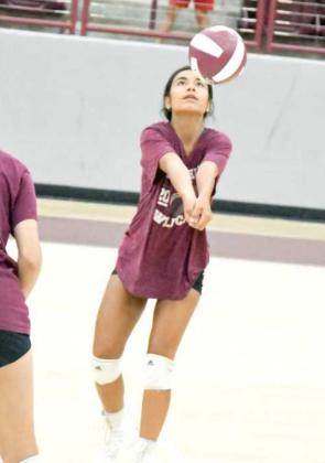 Lady Cats get after it during two-a-days