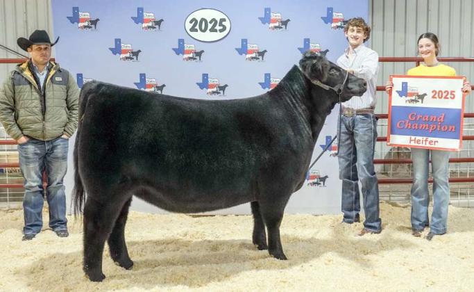 WYATT DeBERRY - Supreme Champion Heifer