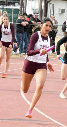 NEVAEH LOPEZ - Women’s 4x200-meter relay