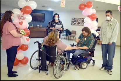 Valentine’s Day Wedding held at Arbor Grace