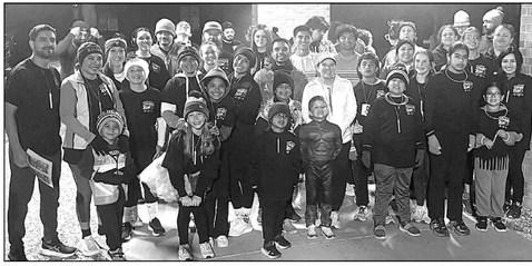 Shown are the compeitotors from the 2nd annual LHC Zombie 5K that took place last Saturday. The winning human was Noah Villanueva, and the winning zombie was Wesson Dwyer. (Submitted Photo)