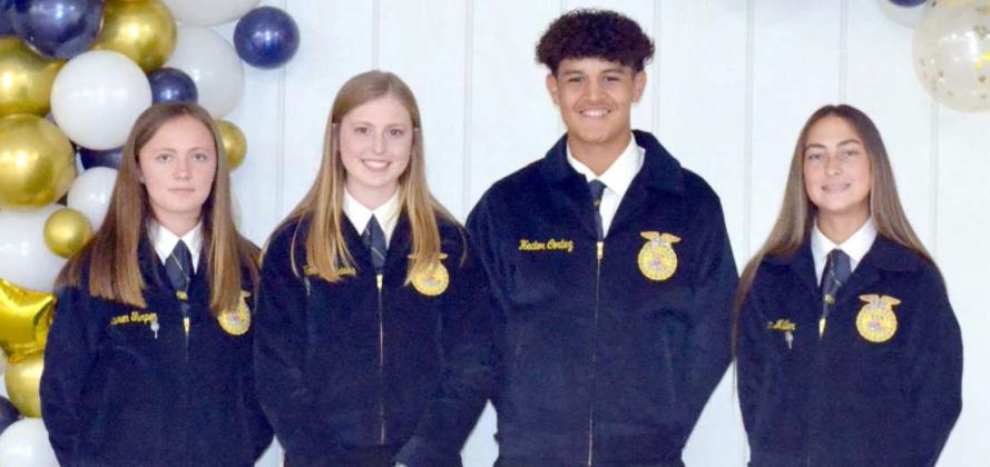 Cotton- Lauren Turpen, Kamryn Meiwes, AJ Cantu, Teagan Miller