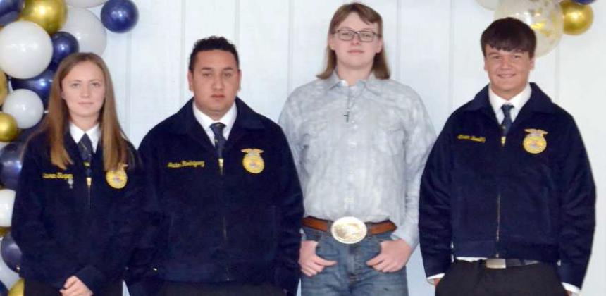 Tractor Tech 1- Lauren Turpen, Jaiden Rodriguez, Ethyn Hopper, Steven Lowe