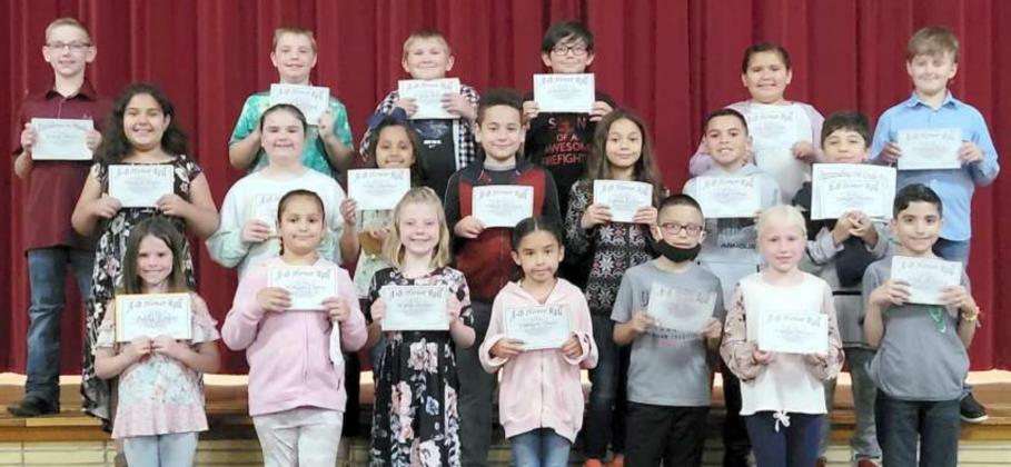 Littlefield Elementary Awards 3rd Grade
