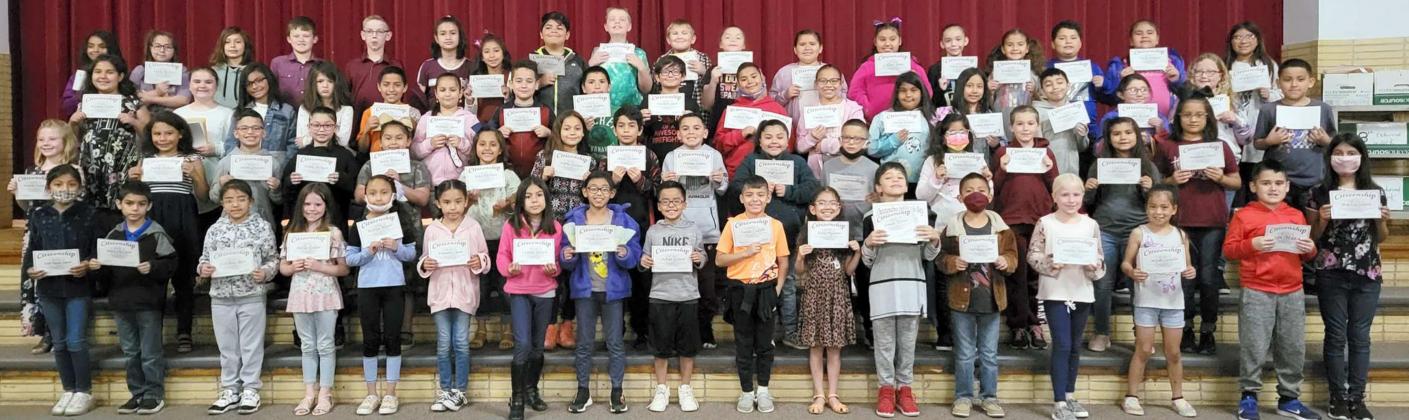 Littlefield Elementary Awards 3rd Grade