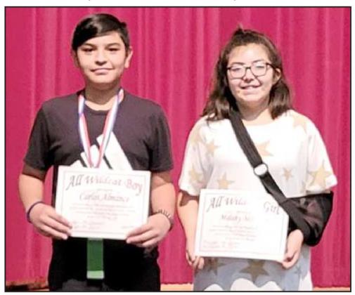 Littlefield Elementary: Fifth Grade Awards