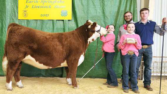 Earth Springlake Livestock Show chooses Champions