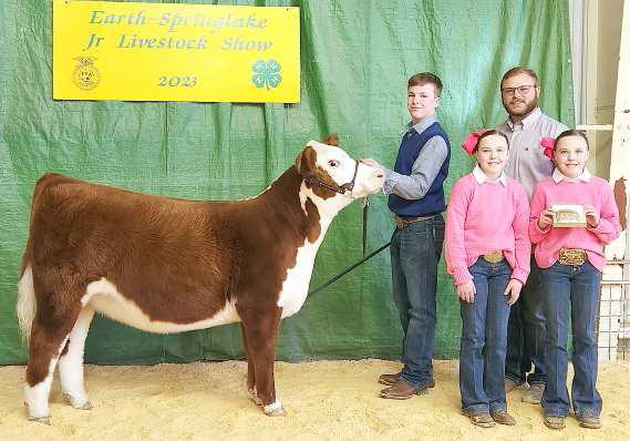 Earth Springlake Livestock Show chooses Champions