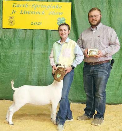 Earth Springlake Livestock Show chooses Champions