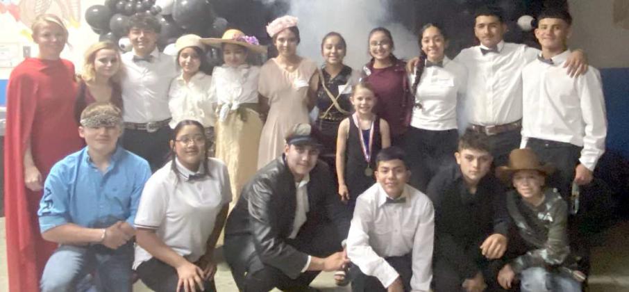 Shown: Back: One Act Play Director: Shonda Cannon; One Act Play Cast: Journey Baker, Oscar Contreras, Deserie Rodriguez, Kara Gowdy, Yadira Contreras, Maricella Gonzalez, America Pacheco, Dennys Reyes, Ivan Torres, and Aiden Rodriguez. Front: Sophia Muzul, Guillermo Pacheco, Jose Fierro, YahirGarcia, and Jesus Mata. Special Helpers: Halen Ruiz, and Kasidee Cannon. (Submitted Photos)