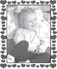 Steelie Bowman 2 year-old Great Granddaughter of Max and Donarex Hutchins Parents are JT and Katelyn Bowman