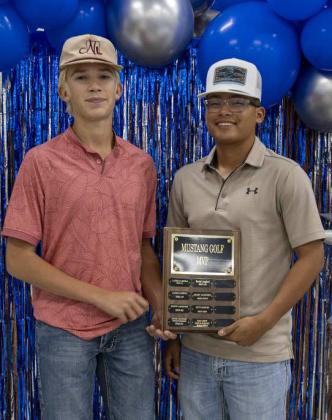 Mustang Golf MVP’s Dax Light and Paytn Jimenez