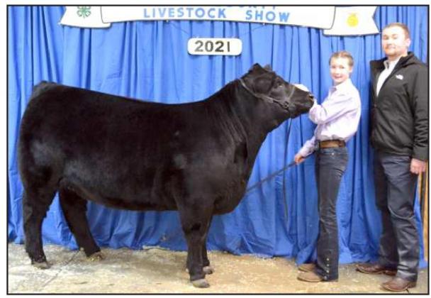 County Jr. Livestock Show Reserve Grand Champions