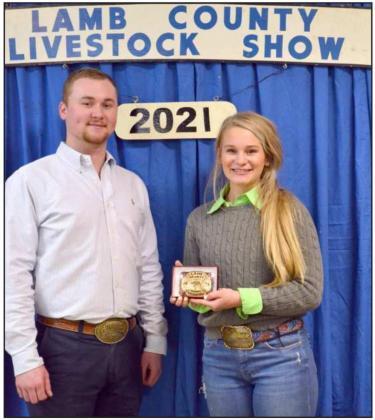 County Jr. Livestock Show Reserve Grand Champions