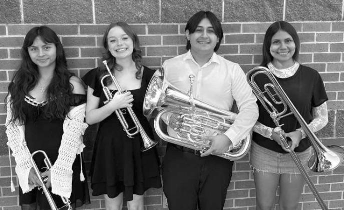 Clarinetists Brianna Aleman, a junior; Bailee Griffin, a sophomore; and Alyson Hernandez, a freshman from Littlefield High School, earned a second division “Excellent” ensemble rating for their performance of “Divertissement No. 2” by Mozart, arranged by Poulteau, at the UIL Texas State Solo &amp;amp; Ensemble Contest on May 25, 2026.