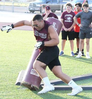 Littlefield Wildcats Park Practice 2023