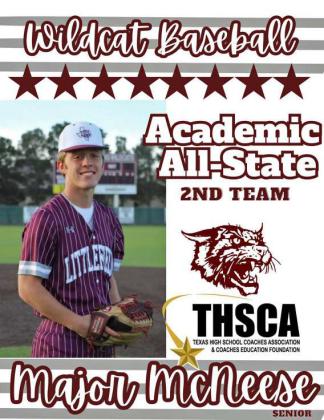 Littlefield Baseball players earn Academic All-State Honors