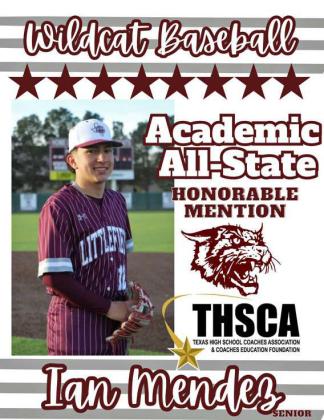 Littlefield Baseball players earn Academic All-State Honors