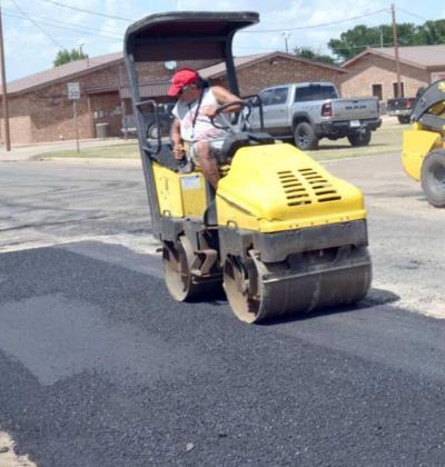 City employees are busy on improvements all around town