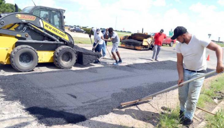City employees are busy on improvements all around town