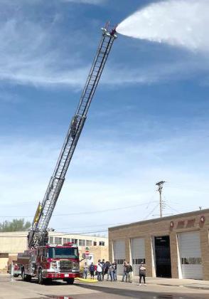Littlefield Fire Department Receives Training, Demonstrations for Newest Quint