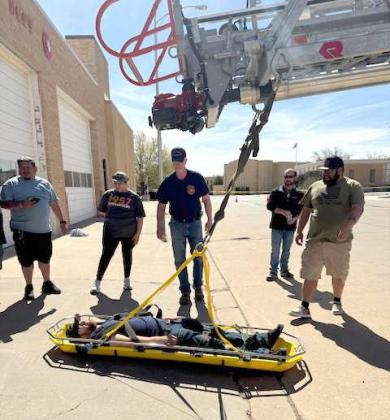 Littlefield Fire Department Receives Training, Demonstrations for Newest Quint