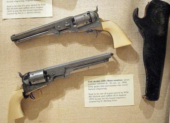 At what distance did Wild Bill Hickok shoot Davis Tutt?....
