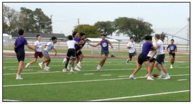 wildcat 7 on 7 scrimmage tuesday evening