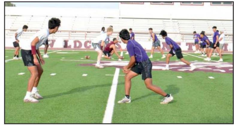 wildcat 7 on 7 scrimmage tuesday evening