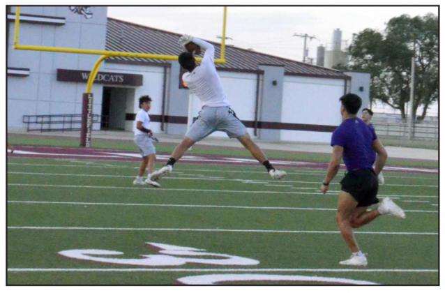 wildcat 7 on 7 scrimmage tuesday evening