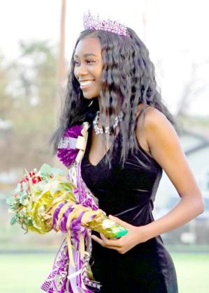 ANTON HOMECOMING QUEEN -- Tatiana Collins, a Senior at Anton High School, was crowned Homecoming Queen by last year’s Queen, Bridget Thomas. Anton’s Homecoming was held on Friday, Sept. 29, 2023. (Submitted Photo)