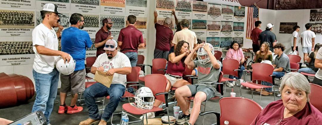 Littlefield’s Helmets with Heros