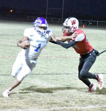 Amherst takes down Panthers, 48-43