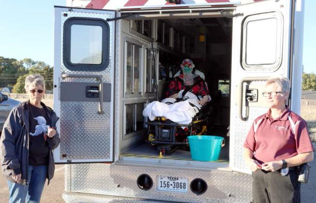 Littlefield EMS was represented at the LHC Trunk or Treat event. (Photo by Ann Reagan)