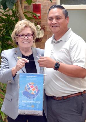 Rotary’s special guest
