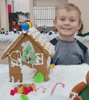 Library Gingerbread House Winners