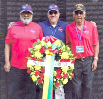 (Shown L-R): Aurelio “Rudy” Rivas, U.S. Army; Mike Rivas; and Robert Rivas, U.S. Army. (Submitted Photo)