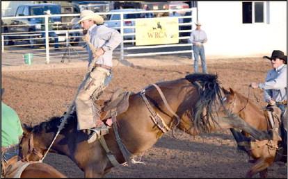 And we’re airborne at the WCRA rodeo in Earth, Texas on Friday, September 15, 2023.