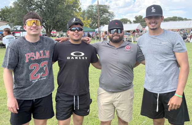 Team Return Defenders (RD’s): Isaac Herrera, Jaime Garcia, Omar Reyes and Joel Garcia, from Amherst. (Submitted Photo)