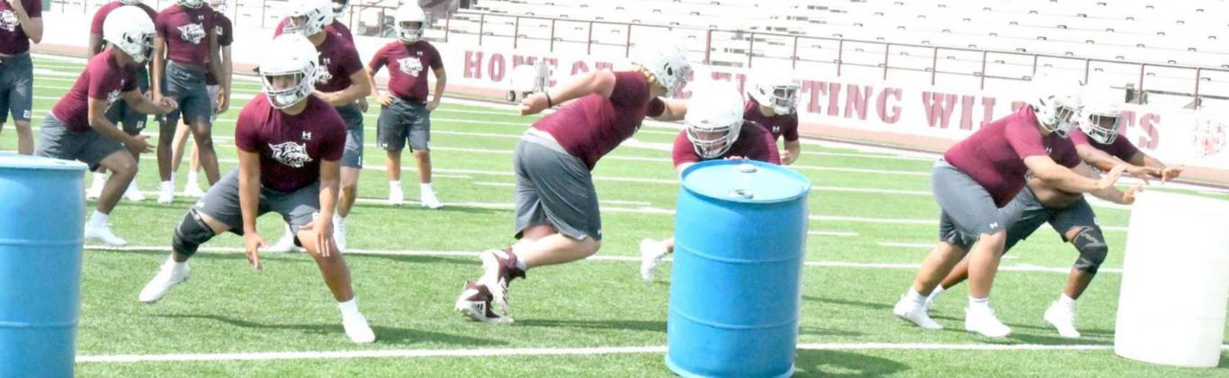Littlefield Wildcats begin two-a-days