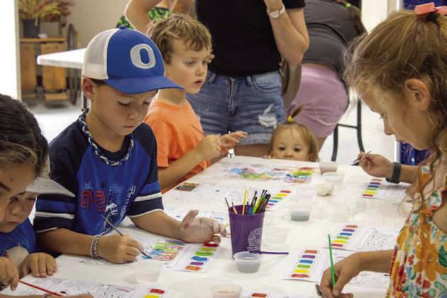 Olton Area Library hosts Dino-themed fun for attendees