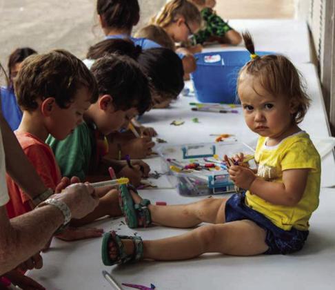 Olton Area Library hosts Dino-themed fun for attendees