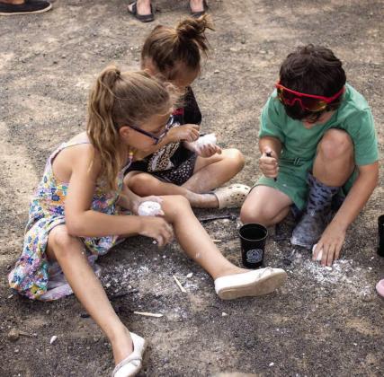 Olton Area Library hosts Dino-themed fun for attendees