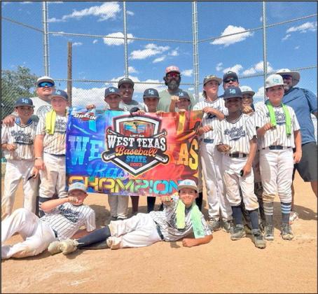 Lubbock Ballers win USsSA West Texas Baseball State Tournament
