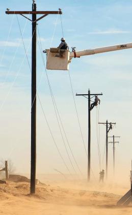 In The Line of Duty: Service of an LCEC Lineman
